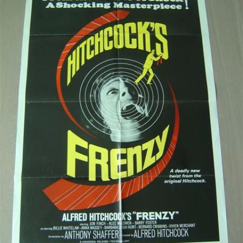 'Frenzy' 1962 U.S. one-sheet